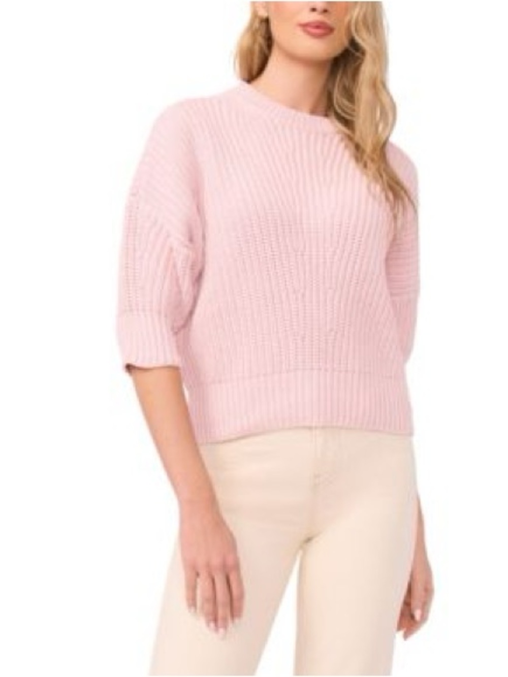 Vince Camuto Bernard Chaus Inc Drop Shoulder Bat Wing Sweater